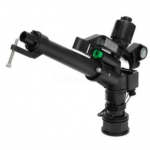 Canon d'irrigation orientable 1 1/2''. Modèle grandes portées, diamètre couvert 24 à 60 mètres