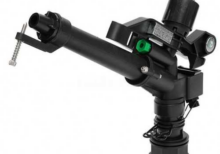 Canon d'irrigation orientable 1 1/2''. Modèle grandes portées, diamètre couvert 24 à 60 mètres