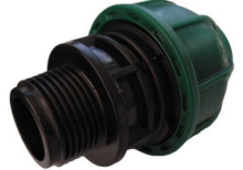 Raccord fileté Mâle PE 25 mm - 3/4''