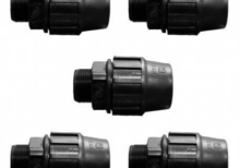 Raccord fileté Mâle PE 20 mm (Pack x 5)