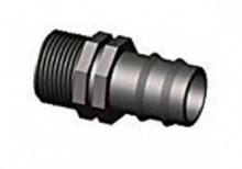 Raccord tuyau/regner 16 mm 1/2