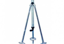 Support de trépied en acier pour gicleurs Mâles de 2''